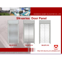 Panneau de porte d&#39;ascenseur avec motif feuille d&#39;érable (SN-DP-313)